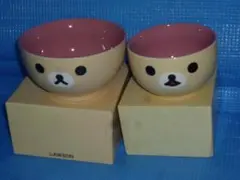 2014年ローソン限定リラックマコリラックマどんぶりとコリラックマホッコリボウル