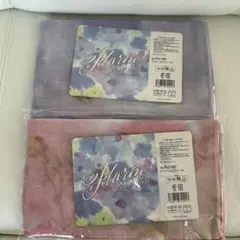 フラワープリント ストール 2色セット