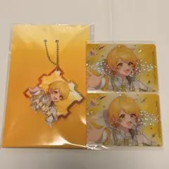 AMPTAK アンプタックカラーズ ぷりっつ アクリルキーホルダー クリア