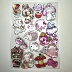 ボンボンドロップシール　おすそ分け　立体シール 21