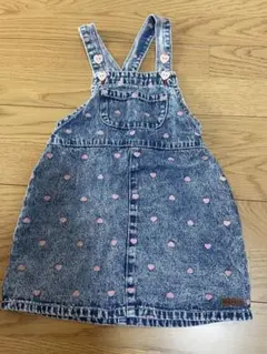 デニムサロペットワンピース 95cm