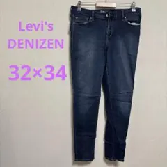 Levi's ✨DENIZEN ✨スキニーデニム ダークブルー32×34