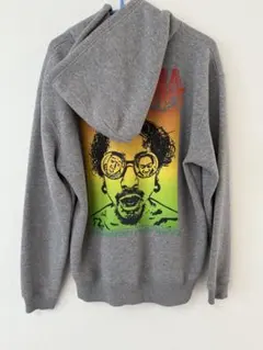 WANIMA グレー フーディー L 【ケンタパーカー】