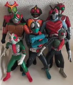 仮面ライダーフィギュア 仮面ライダーBLACK 等 5体セットです! - メルカリ