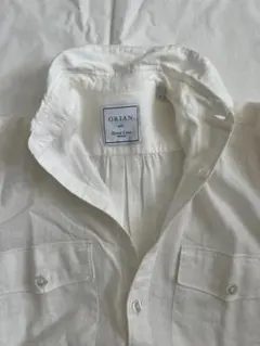 ORIAN ホワイト ロングシャツ 長袖のサムネイル