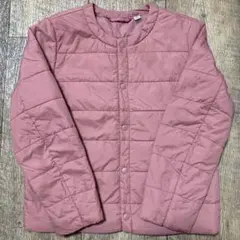 【UNIQLO】女の子用　中綿入りジャケット　120㎝　冬アウター