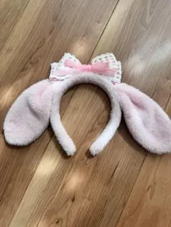 うさ耳 カチューシャ ピンク