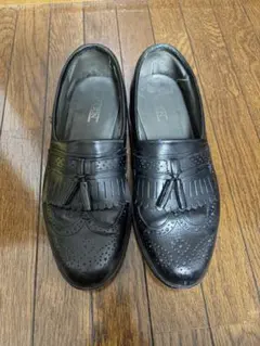 BURBERRYS バーバリー タッセルローファー ウィングチップ 25.5 - メルカリ