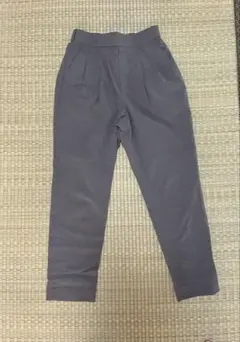 グローバルワーク　ウツクシルエットドライテーパードパンツ　XS