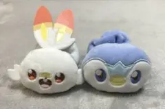 ポケピース ぬいぐるみバンド　ポッチャマ　ヒバニー シュシュ