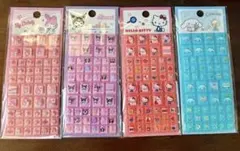 【海外正規品】サンリオ　タイルシール 4枚セット
