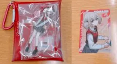 プロセカ 小豆沢こはね スシロー マルチポーチ コラボ限定カード 2点セット