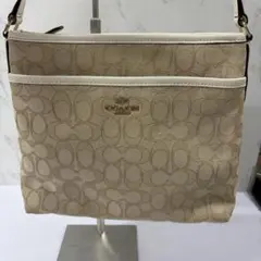コーチ　COACH シグネチャー　ショルダーバッグ　斜めがけ　レディース