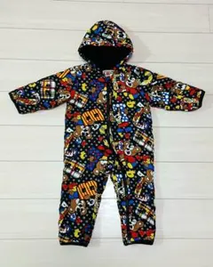 LBC カラフルキャラクター柄 ジャンプスーツ 90cm