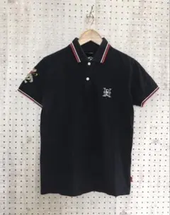 Ed Hardy 黒ポロシャツ Mサイズのサムネイル