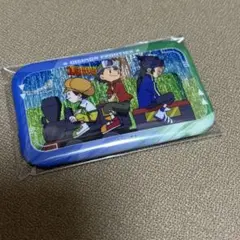 デジモンフロンティア 中国海外限定 缶バッジ 名場面 神原拓也 源輝二