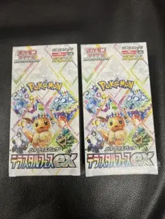 ポケモンカードゲーム テラスタルフェスex 2BOXシュリンク付き新品未開封