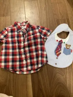 ポロワイシャツ5M &ミキハウススタイ　セット