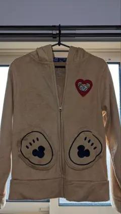 ダッフィー フード付きパーカー　アウラニ