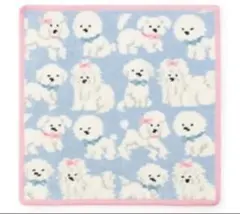 【新品】LOVERARY BY FEILER モフモフワンチャン　ハンカチ