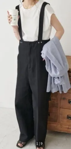 コットンツイルサロペット