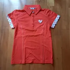 FILA GOLF ポロシャツ オレンジ Mのサムネイル