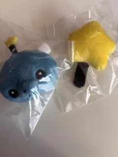 教育番組　ぬいぐるみバッジ　2種