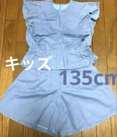 子供服ドット柄セットアップ　アーバンリサーチ　135サイズ　ブラウス&キュロットのサムネイル