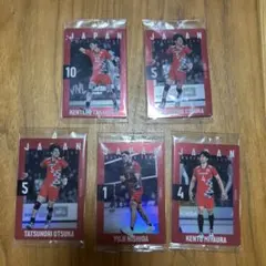 新品　未使用　未開封　日本代表選手カードセット