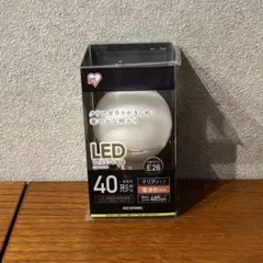 【新品】IRIS OHYAMA LEDフィラメント電球 40形相当 E26