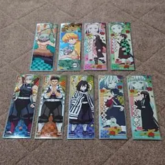 鬼滅の刃 ロングステッカー 9枚セット シール