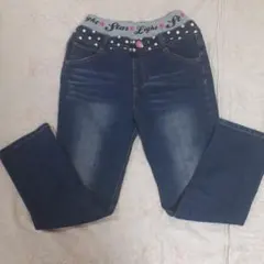 140cm 女の子 デニム ジーンズ