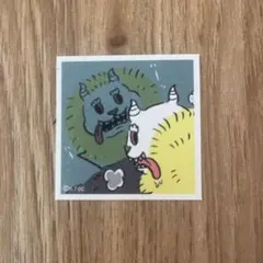 ちいかわ　切ない　かわいい　でかつよ ❤️シール 鬼と動物のイラストステッカー