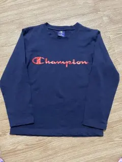 140 チャンピオン Champion 長袖Tシャツ ロンT ネイビー