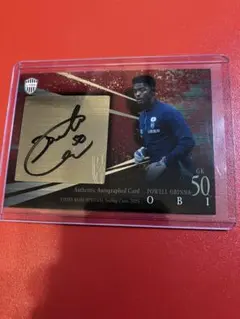 オビ　サインカード　ヴィッセル神戸　チームエディション　TE カード　トレカ