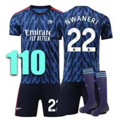110㎝ 25-26年 アーセナル ヌワネリ ユニフォーム レプリカ