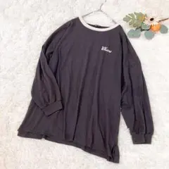 シュリーブ 長袖Tシャツ ロンT ロゴプリント 刺繍ロゴ Lのサムネイル