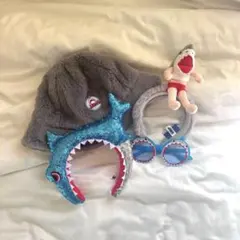 USJ ジョーズ カチューシャ 4点セット