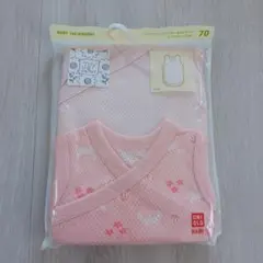 ユニクロ　コットンメッシュインナーボディスーツ　新品未使用　2p　ノースリーブ