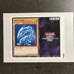遊戯王 青眼の白龍 ステッカー ブルーアイズホワイトドラゴン（入手