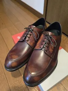 REGALメンズ　ダーク ブラウン レースアップ ドレスシューズ　新品