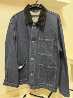 GU ダークブルーデニムジャケット L