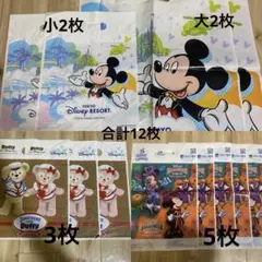東京ディズニーリゾート ショップ袋　ショッパー　合計12枚