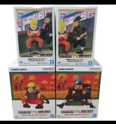 NARUT 72 seriesフィギュア うずまきナルト はたけカカシ4点セット