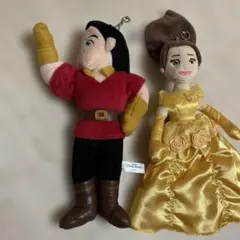 東京ディズニーシー美女と野獣 ベル ガストン ぬいぐるみ