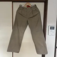 UNIVERSAL OVERALL ベージュ ワークパンツ