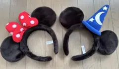 【新品】ディズニー ミッキー ミニーカチューシャ