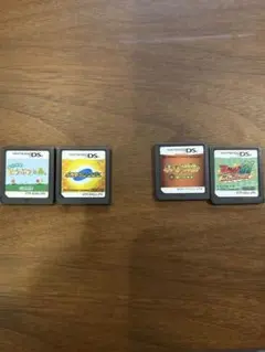 半ジャンク　ニンテンドーDS ゲームソフト 4本セット