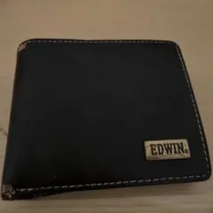 EDWIN 二つ折り財布 ブラックのサムネイル