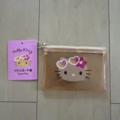 日焼けキティ フラットポーチＳ